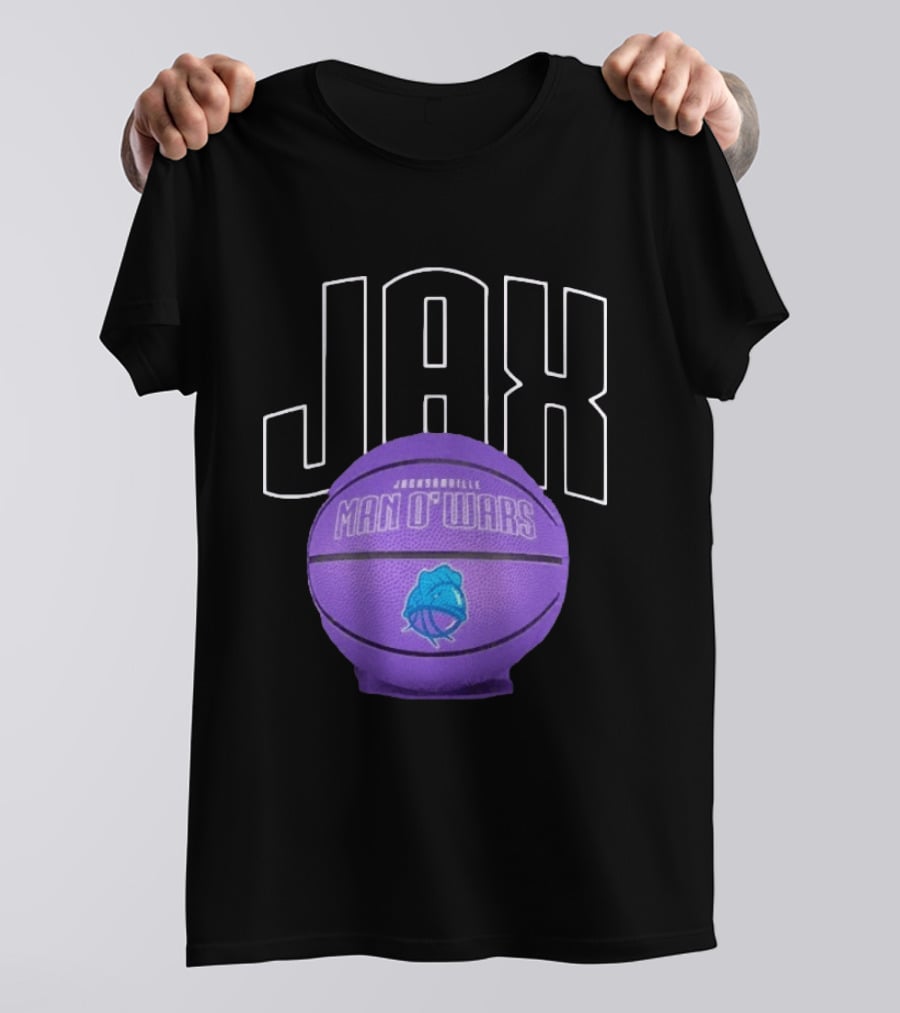 Jacksonville JAX Man O'Wars Basketball Team T-Shirt