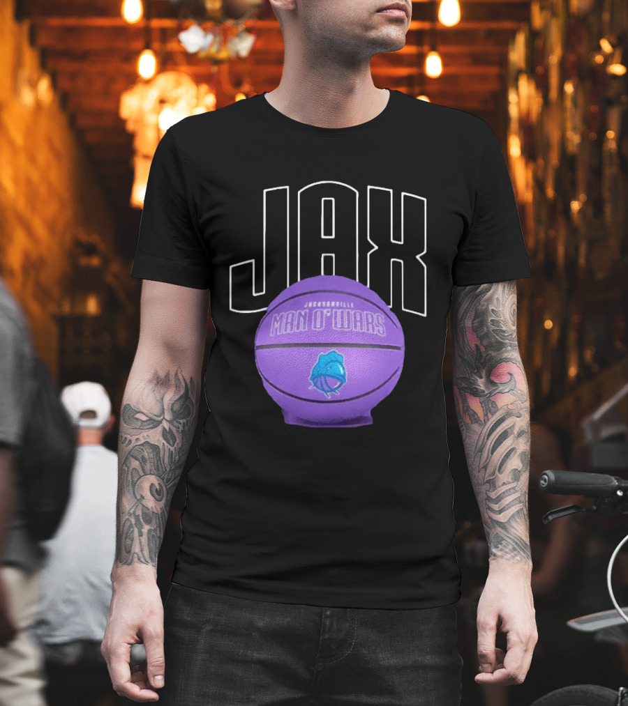 Jacksonville JAX Man O'Wars Basketball Team T-Shirt