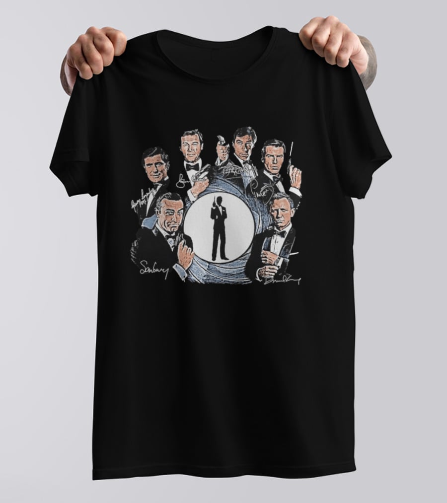 You Know His Name James Bond Movies Actors T-Shirt
