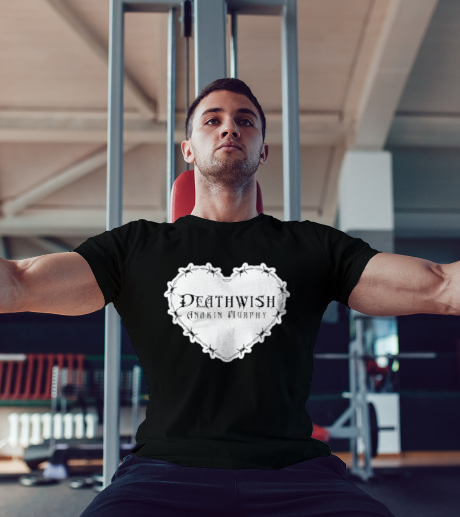 Anakin Murphy Barbed Wire Heart T-Shirt