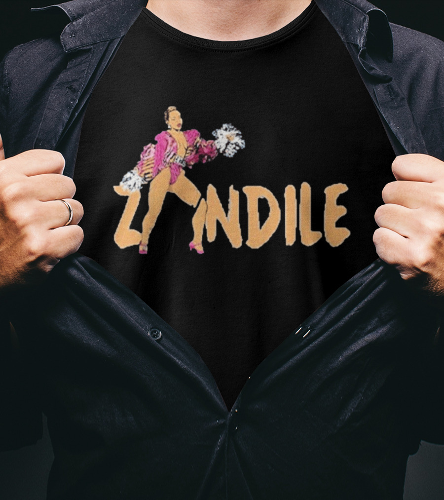 Zandile Doja Cat Pop Art Style With Cheerleader Glam Essence T-Shirt