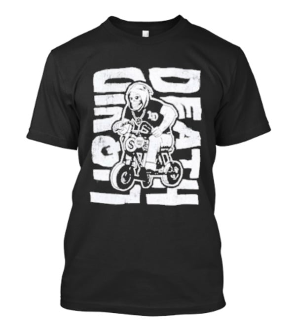Liquid Death Deathcycle Motorcycle Rider T-Shirt
