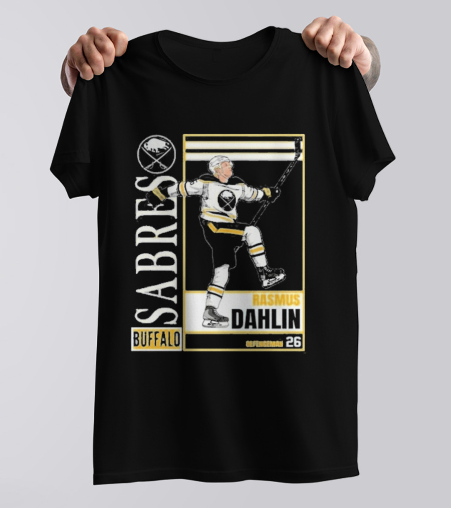 Buffalo Sabres Rasmus Dahlin 26 Defenceman T-Shirt