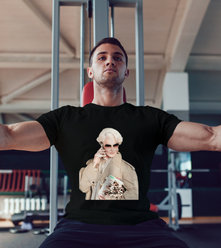 Miranda Priestly Iconic Fashion Boss With Sunglasses And Phone T-Shirt