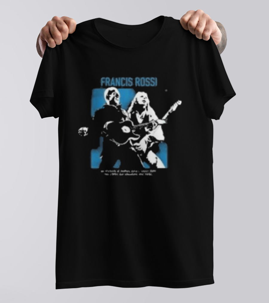 Francis Rossi Status Quo 2026 Tour T-Shirt