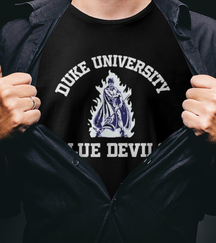Duke University Blue Devils Iconic Flame T-Shirt