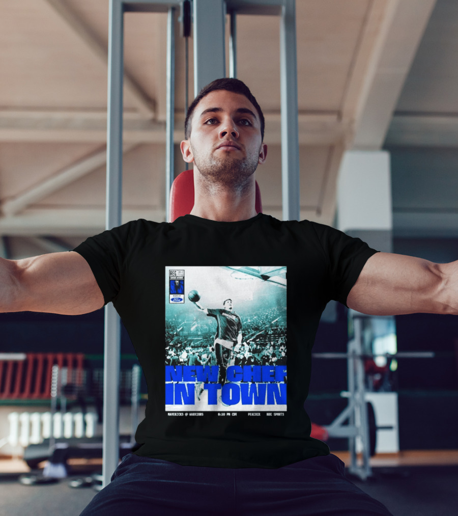 Dallas Mavericks New Chef In Town Cooper Flagg 2025 2026 NBA Season T-Shirt