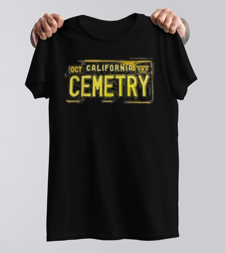Oct California Cemetery Creeps Creeps T-Shirt