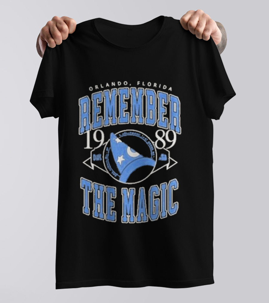 Orlando Florida Remember The Magic 1989 Hat Stars Moon T-Shirt