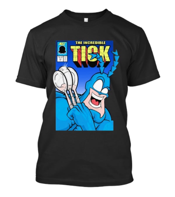 The Incredible Tick Spoon NEC Comic 324 T-Shirt