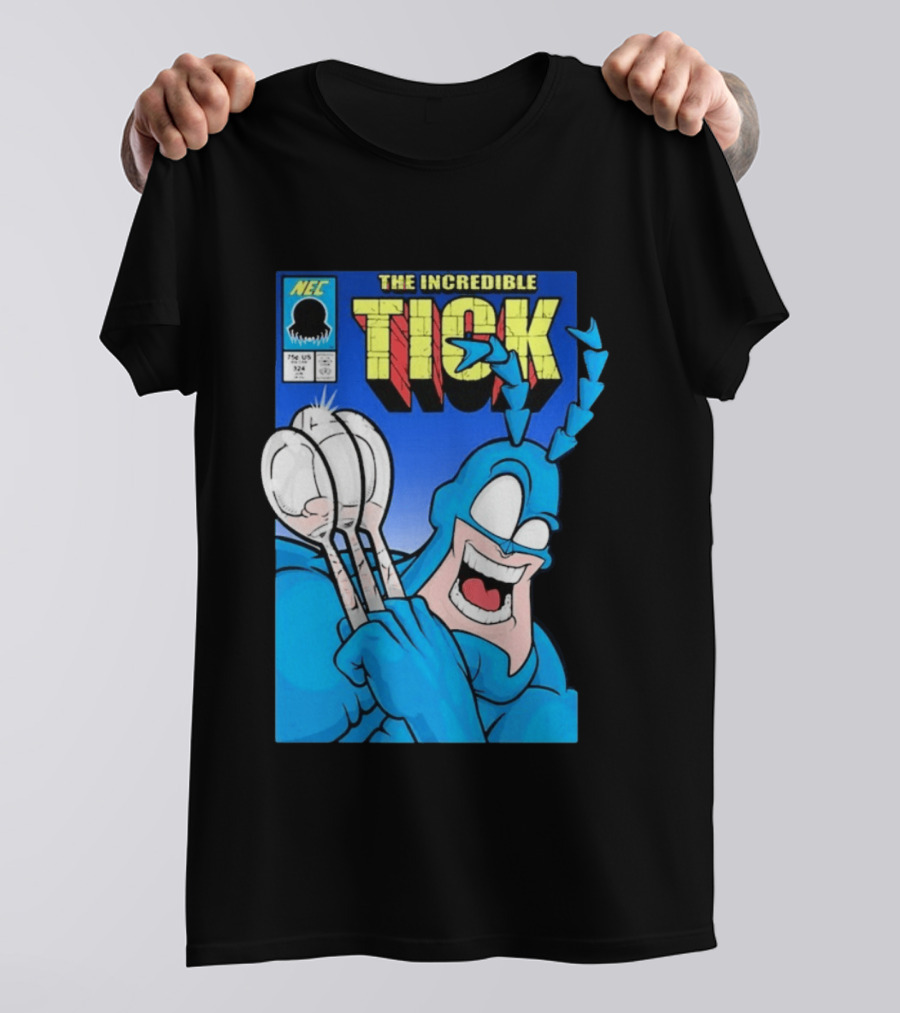 The Incredible Tick Spoon NEC Comic 324 T-Shirt