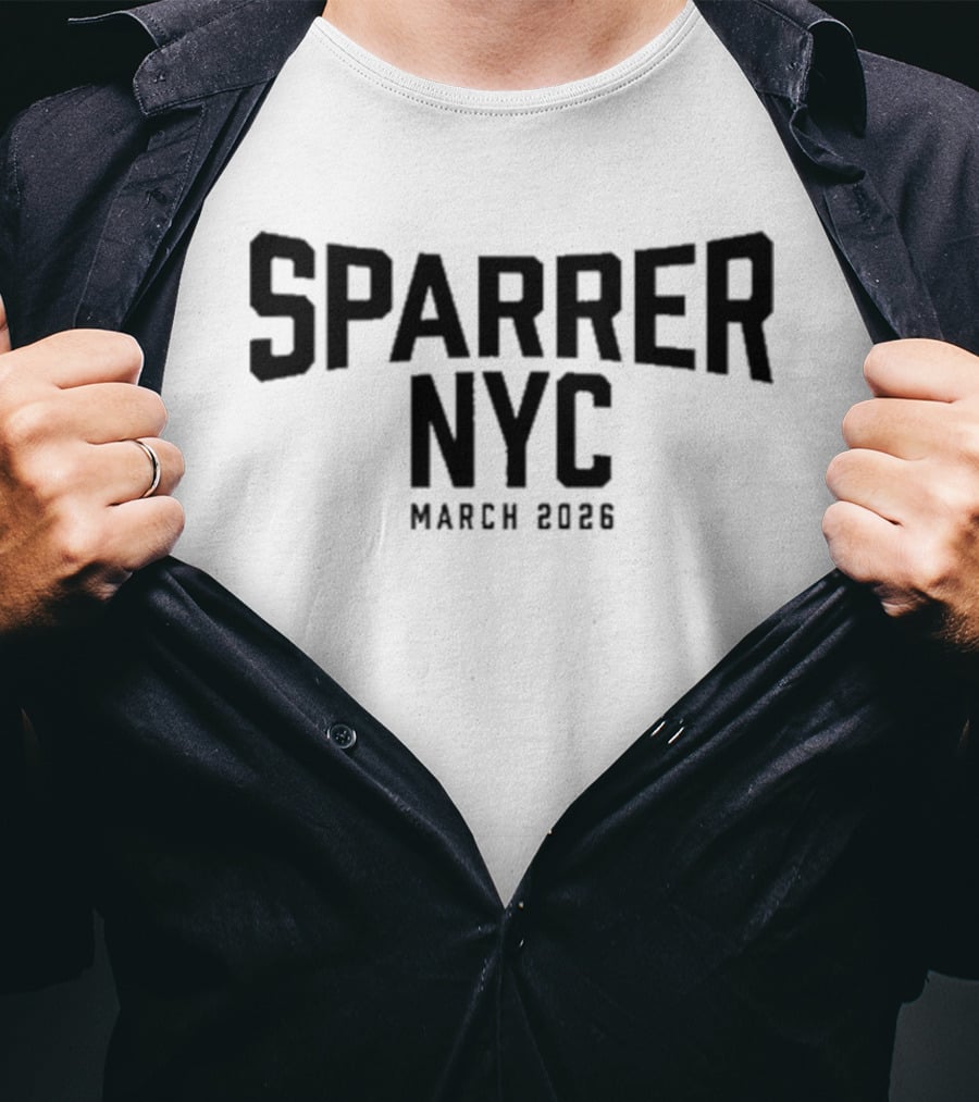 Sparrer NYC March 2026 Tour Cock Sparrer Paramount Brooklyn T-Shirt