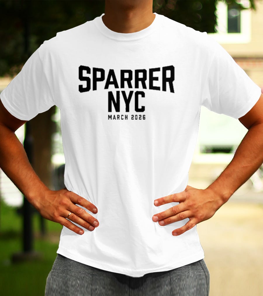 Sparrer NYC March 2026 Tour Cock Sparrer Paramount Brooklyn T-Shirt