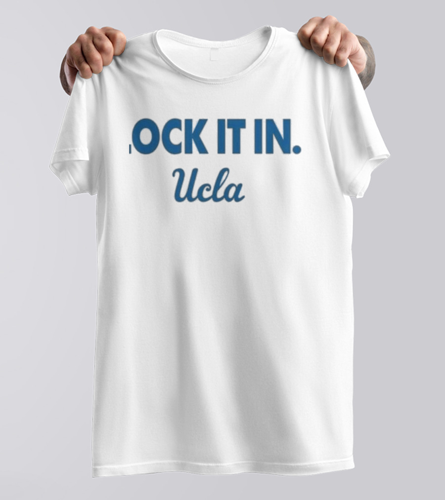 UCLA Lock It In March Madness Basketball T-Shirt