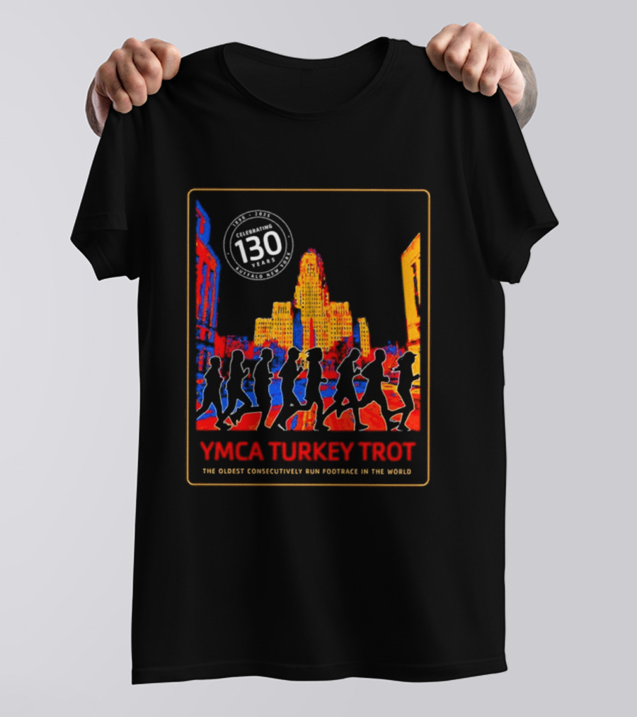 YMCA Turkey Trot 130 Years Oldest Consecutively Run Footrace In The World 2025 T-Shirt