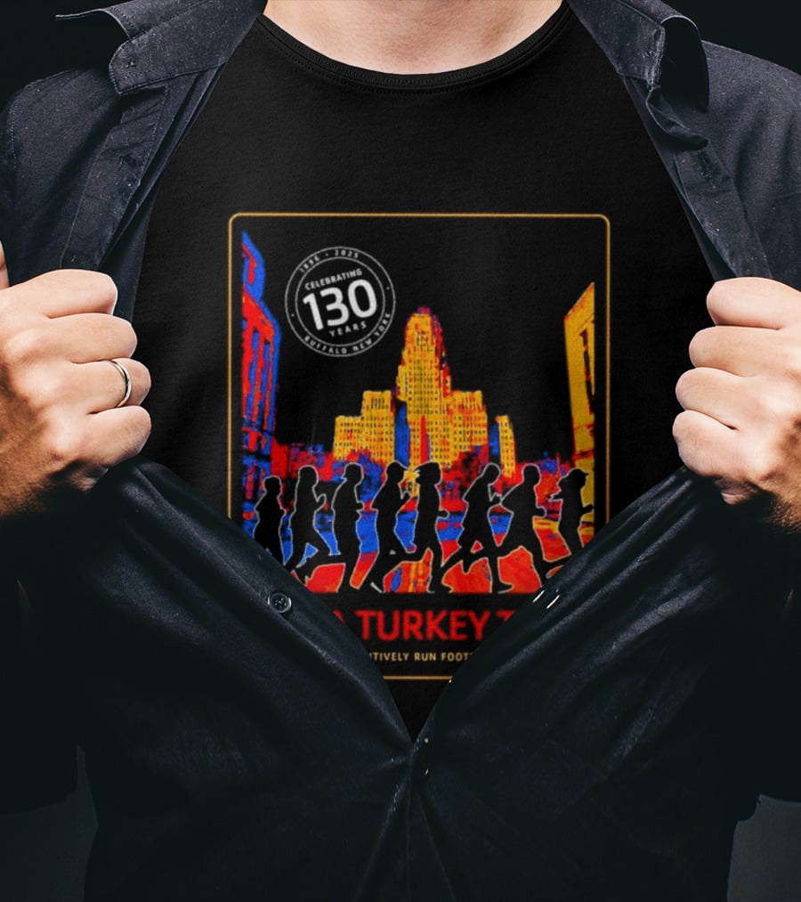 YMCA Turkey Trot 130 Years Oldest Consecutively Run Footrace In The World 2025 T-Shirt