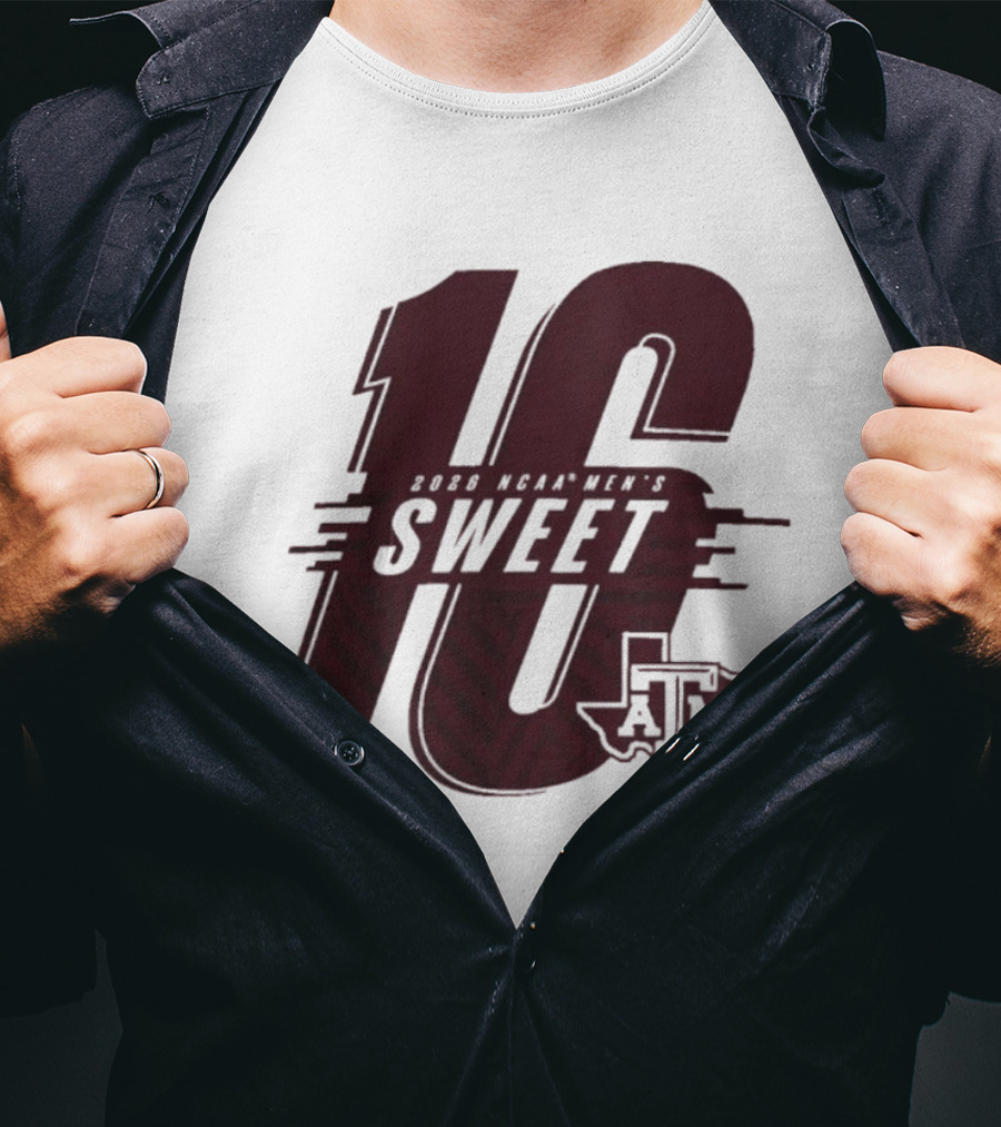 Sweet 16 Texas A&M 2026 NCAA Men's Basketball T-Shirt