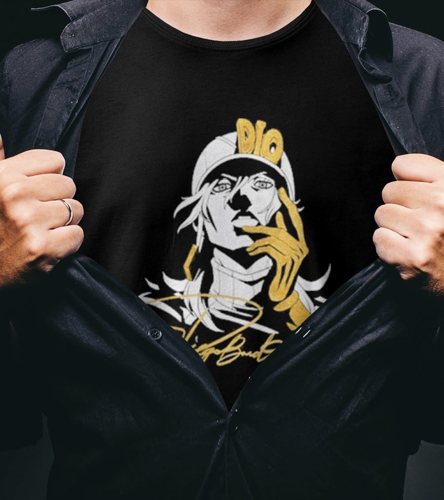 Hobby Genki Diego Dio Jojos Bizarre Adventure Signature T-Shirt