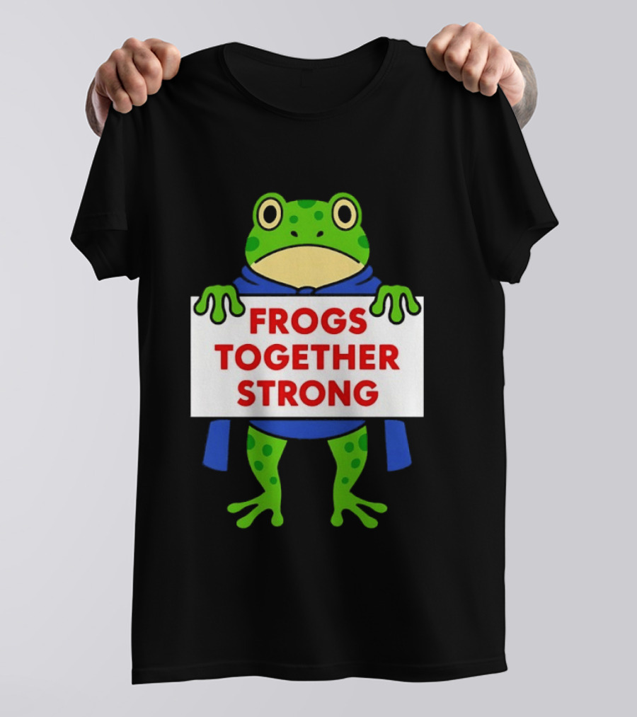 Frogs Together Strong Portland Newsom T-Shirt