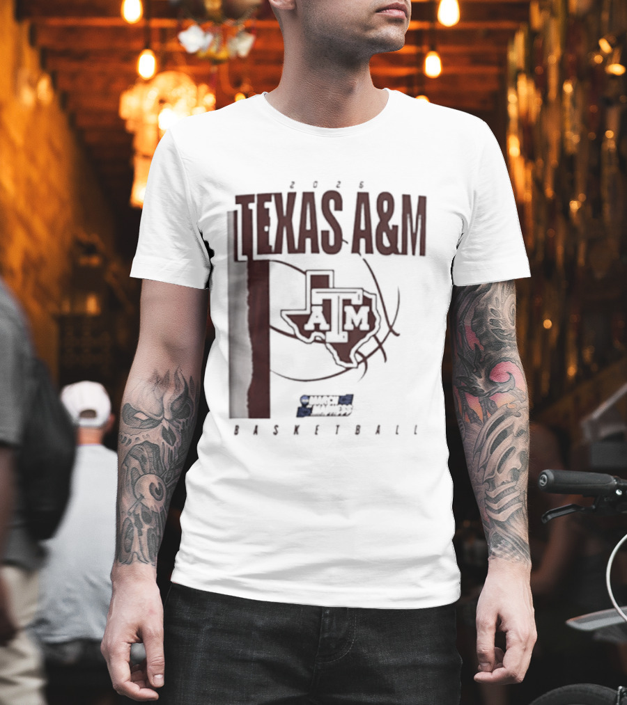 Texas A&M Aggies 2026 March Madness Basketball Tournament T-Shirt