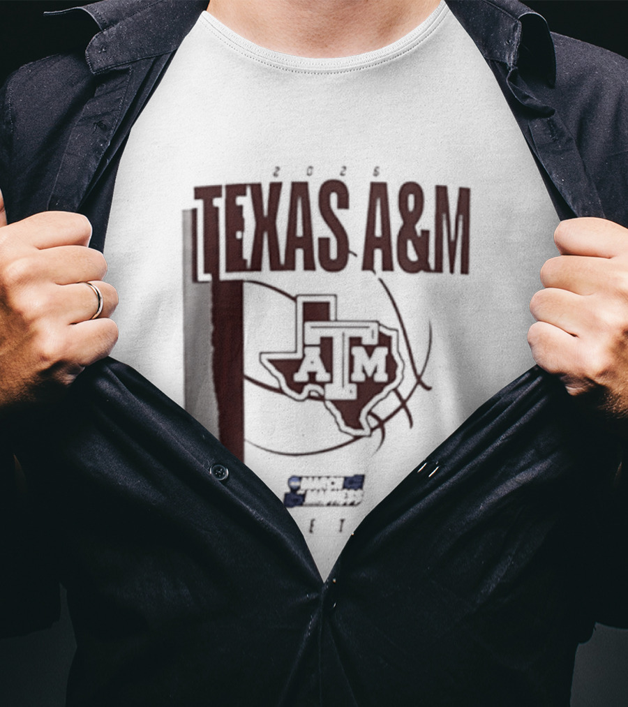 Texas A&M Aggies 2026 March Madness Basketball Tournament T-Shirt