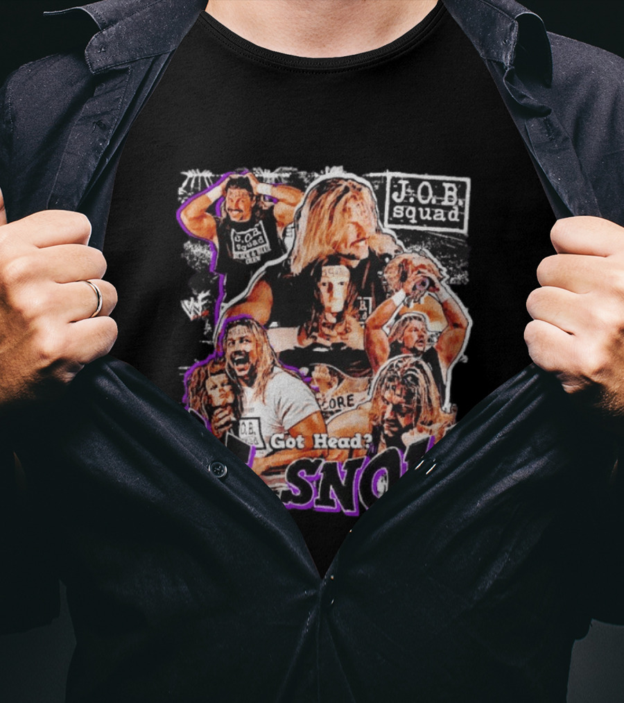 J.O.B Squad Al Snow WWF Wrestling Got Head T-Shirt