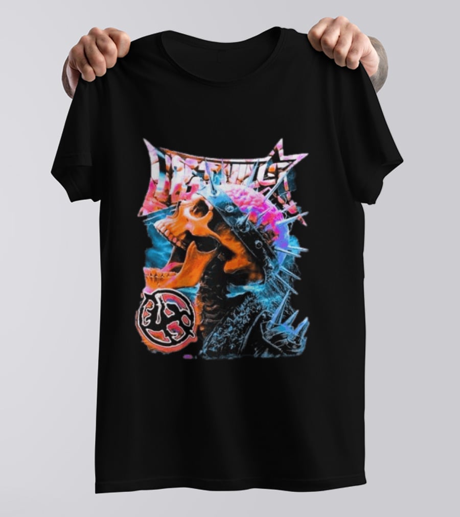 Lost Hills Skull Punk T-Shirt