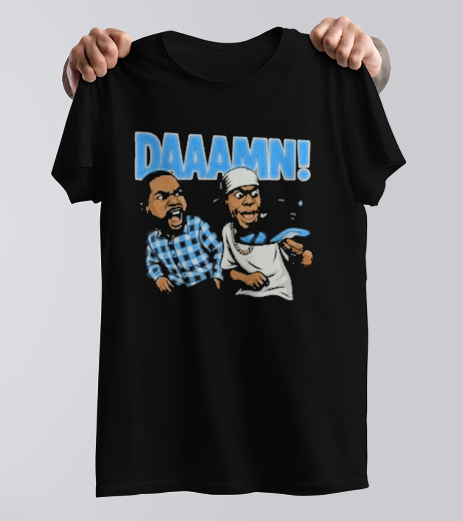 University Blue Daaamn Chris Smokey Comedy Movie Scene T-Shirt