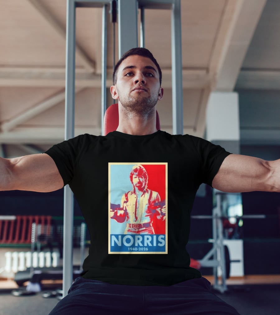 Norris 1940 2026 Retro Tribute With Dual Pistols T-Shirt
