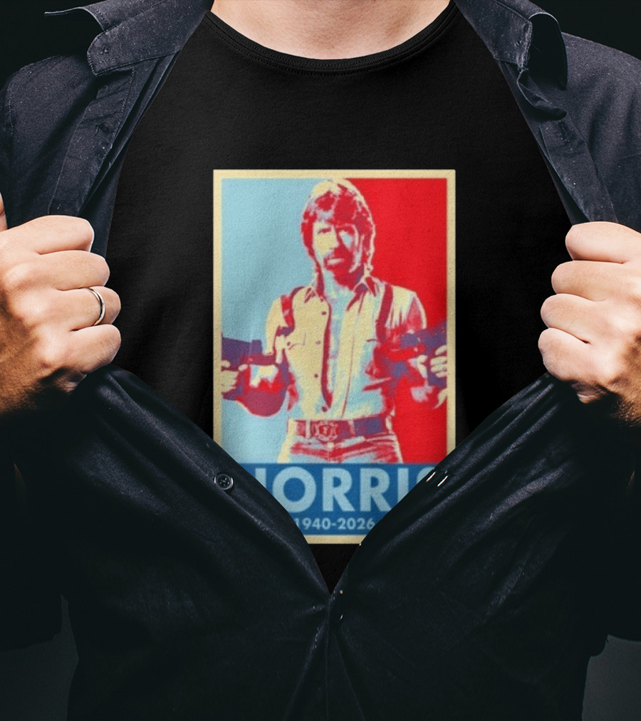 Norris 1940 2026 Retro Tribute With Dual Pistols T-Shirt