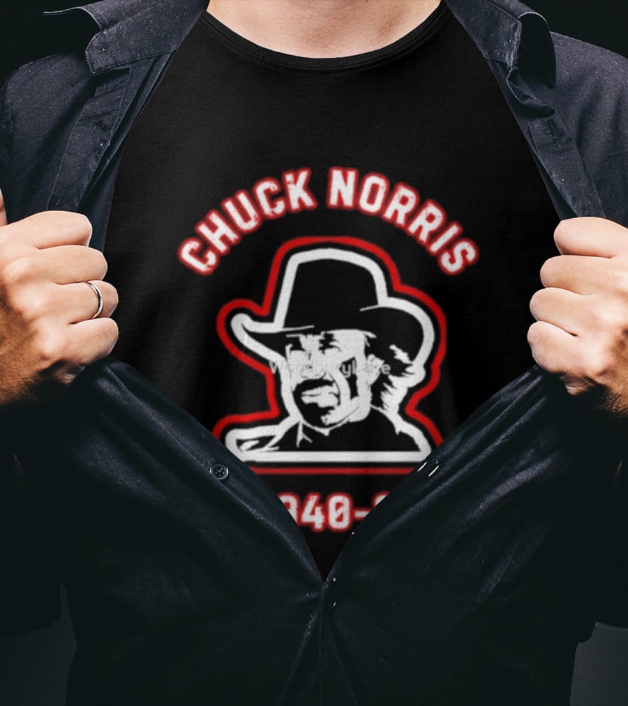 Rip Chuck Norris 1940 2026 Cowboy Hat T-Shirt