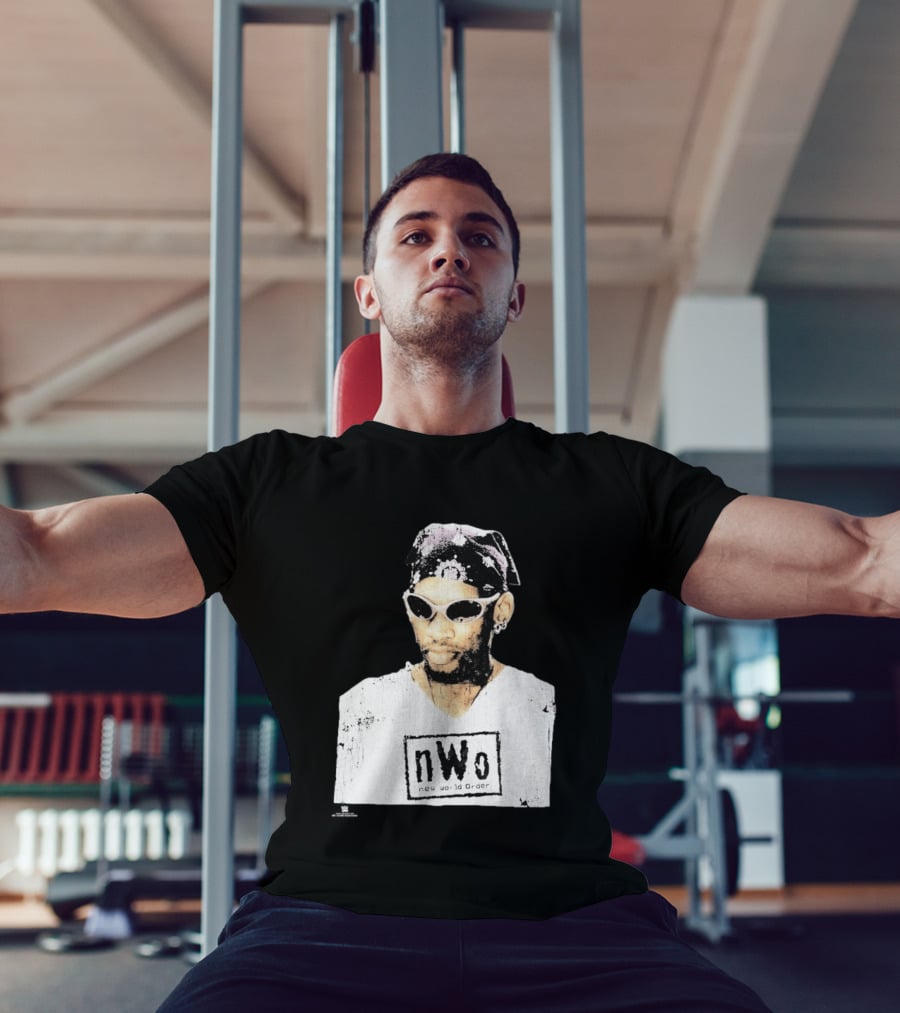 Dennis Rodman NWO New World Order Snow Wash T-Shirt