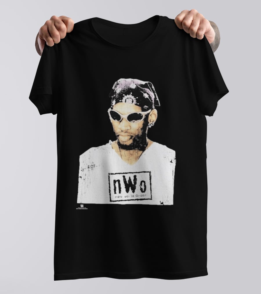 Dennis Rodman NWO New World Order Snow Wash T-Shirt