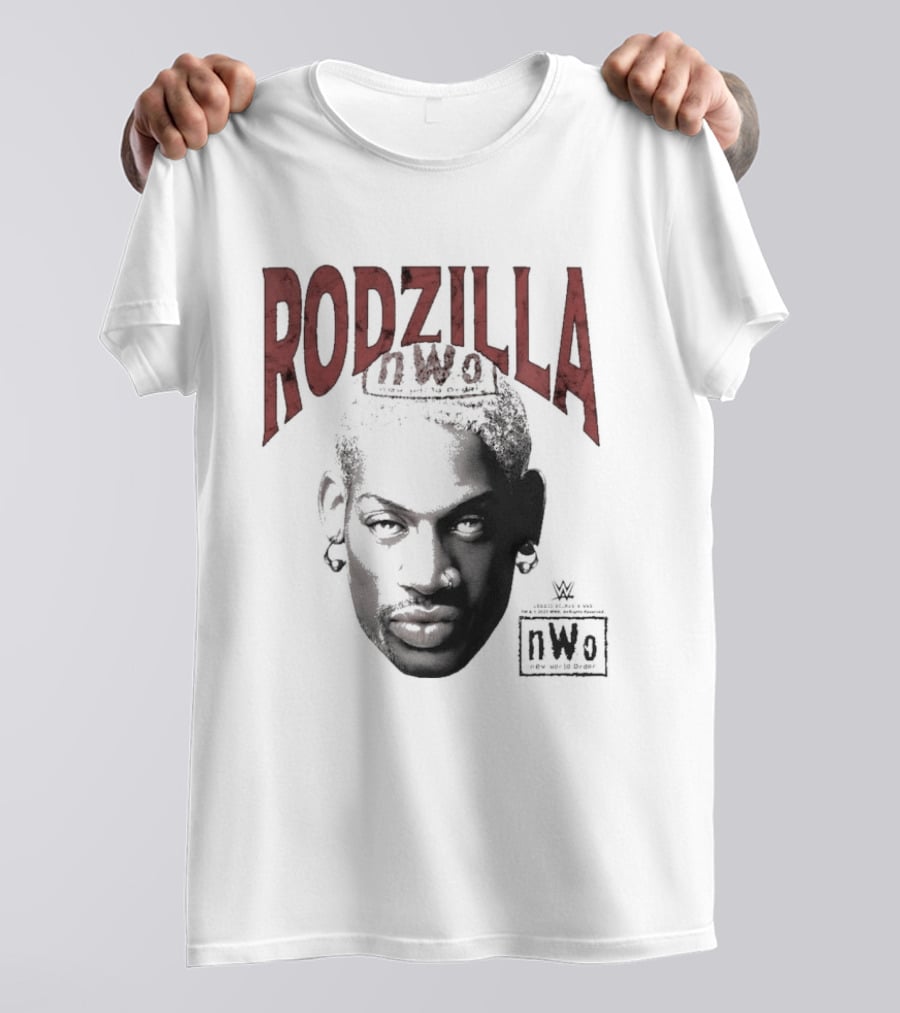 RODZILLA NWo Dennis Rodman Grail WWE NWo T-Shirt