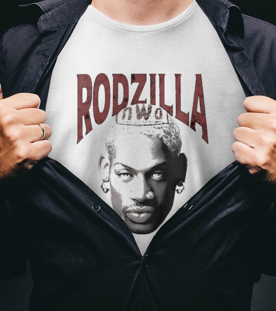 RODZILLA NWo Dennis Rodman Grail WWE NWo T-Shirt