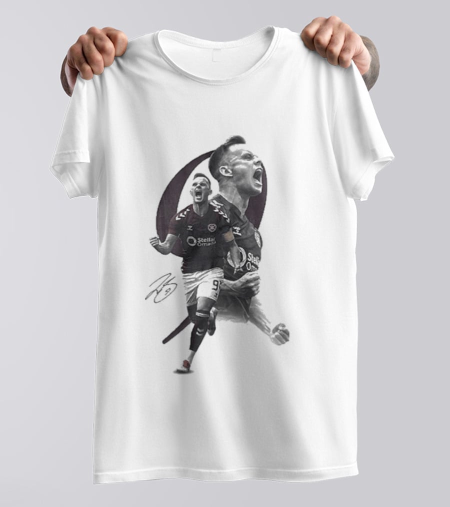 Shankland Series 1 Footballer Celebration Pose T-Shirt