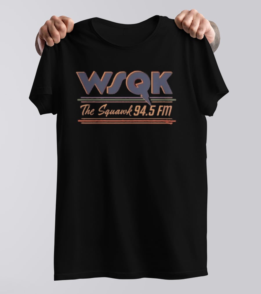 WSQK The Square 94.5 FM Stranger Things T-Shirt