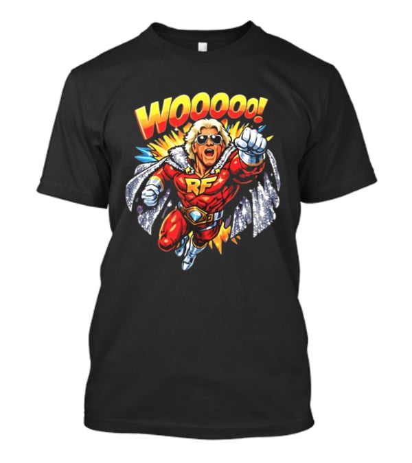 Woooo Super Flair RF Cartoon Hero T-Shirt