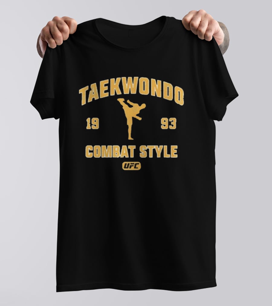 Taekwondo Combat Style UFC 1993 Retro Martial Arts Legend T-Shirt