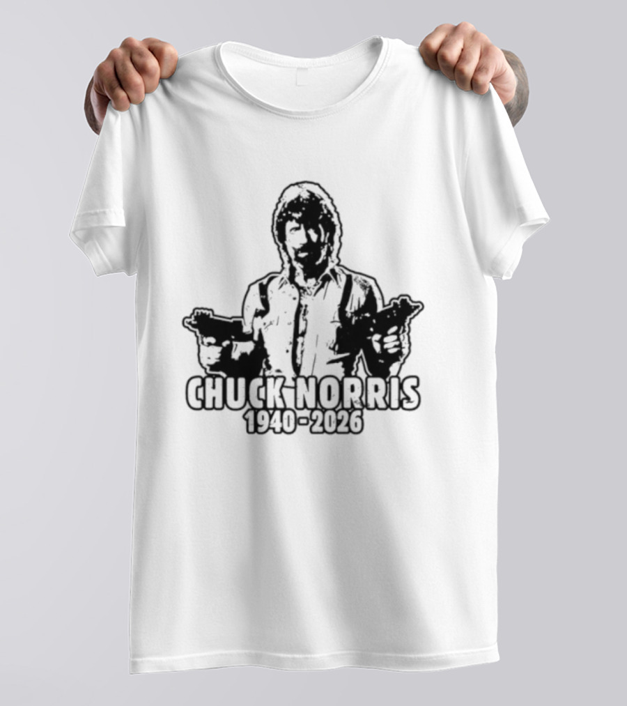 Chuck Norris 1940 2026 T-Shirt