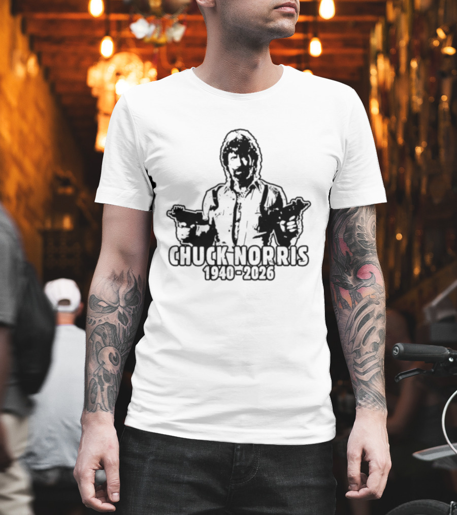 Chuck Norris 1940 2026 T-Shirt