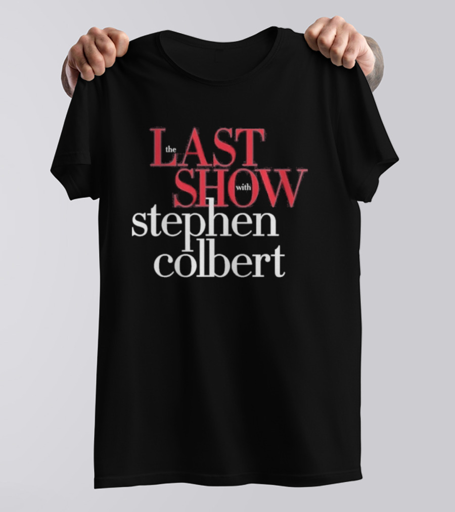 The Last Show Stephen Colbert T-Shirt