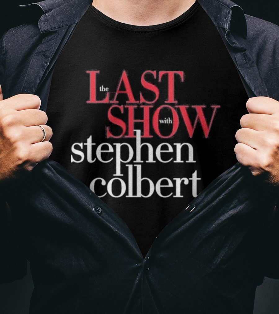 The Last Show Stephen Colbert T-Shirt