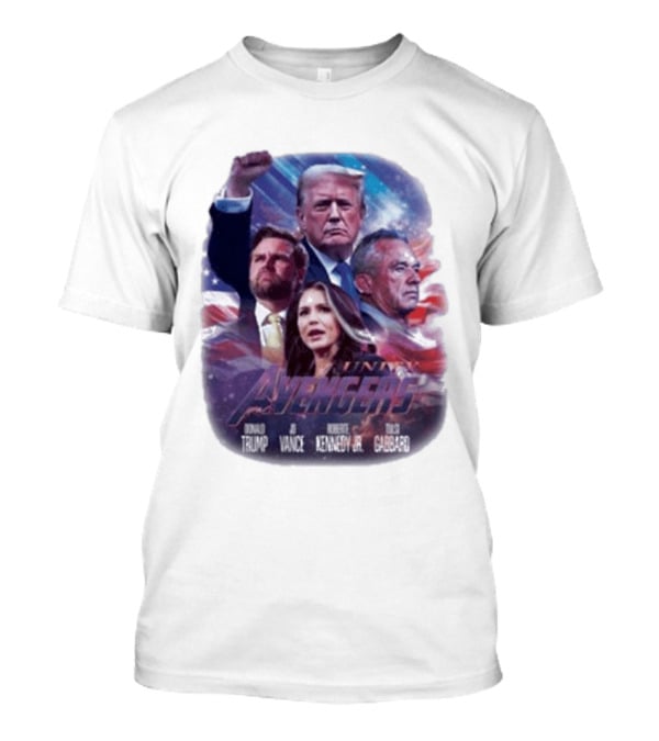 Unity Avengers Trump Vance Kennedy Jr Tulsi Gabbard T-Shirt