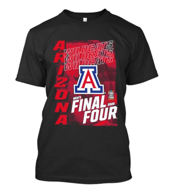 Arizona Wildcats 2026 Men's NCAA Final Four Basketball Tournament T-Shirt