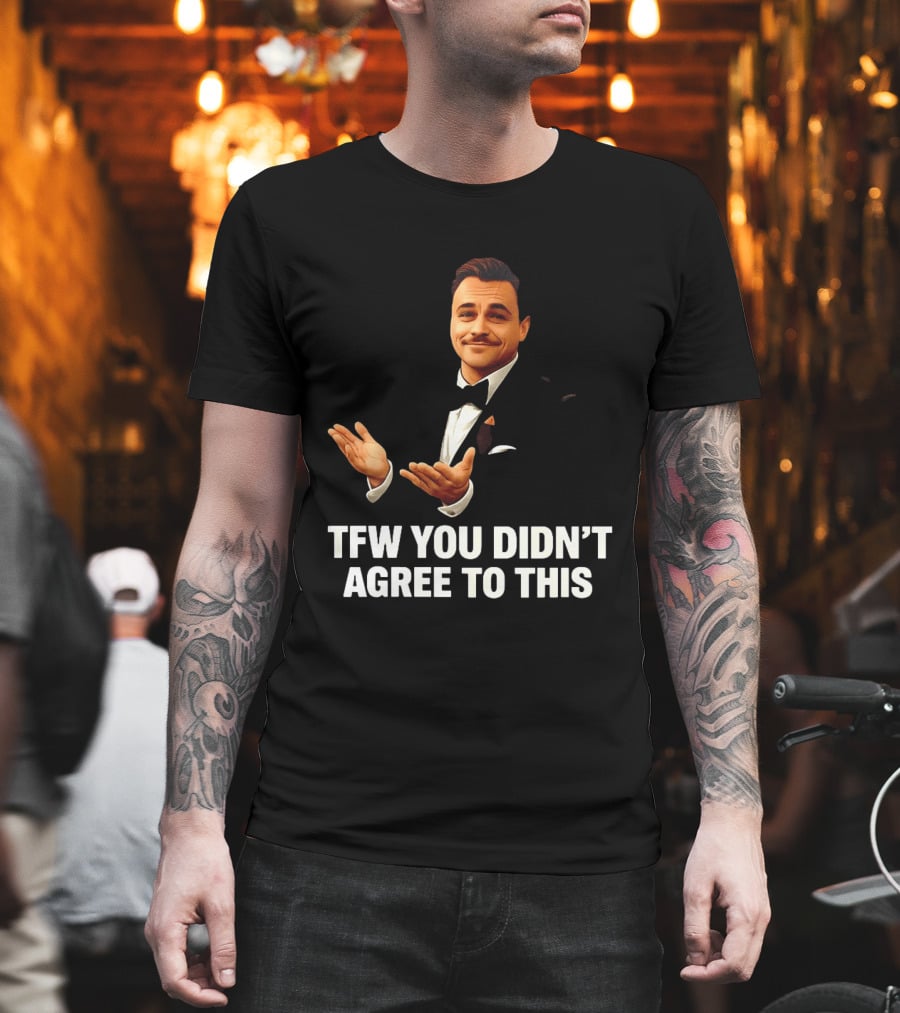 TFW You Didn't Agree To This Leonardo Style Suit Hands T-Shirt