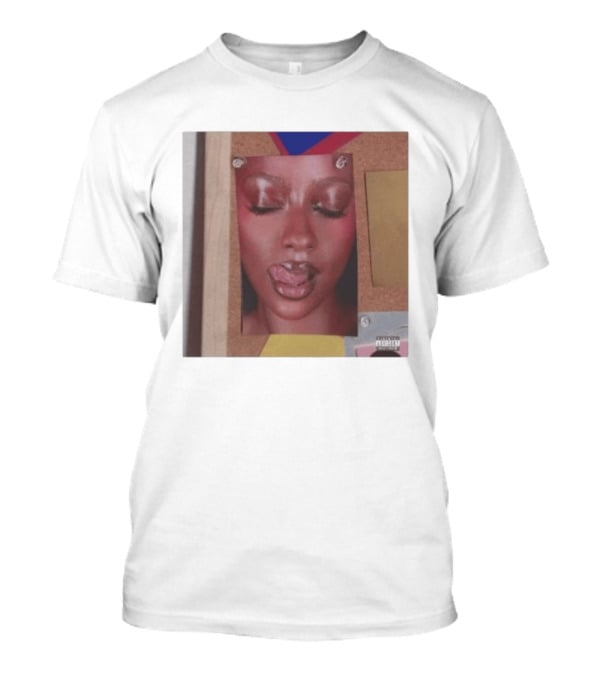 Candy Justine Skye Album Artwork With Portrait And Corkboard Accents T-Shirt