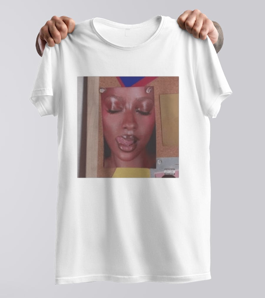 Candy Justine Skye Album Artwork With Portrait And Corkboard Accents T-Shirt
