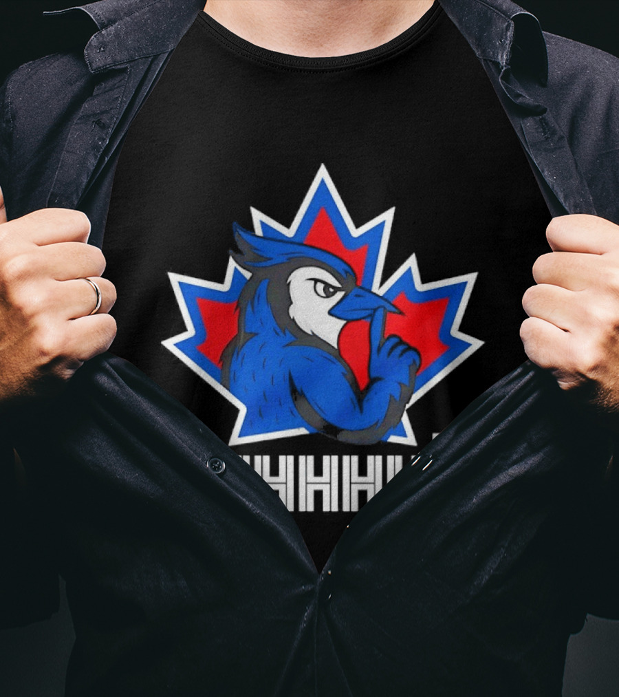 Toronto Blue Jays 2025 MLB Shhhhh Canada T-Shirt