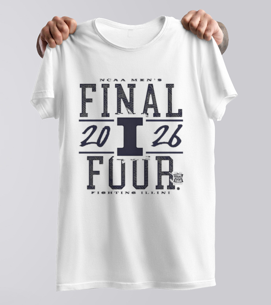 NCAA Men's Final Four 2026 Fighting Illini Basketball T-Shirt